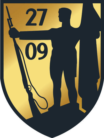 Logo Trubački orkestar 27. Septembar – tradicionalni trubački orkestar iz Kraljeva, Srbija